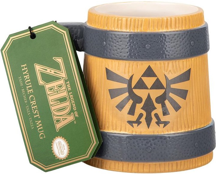 Чашка 3D ‎Paladone The Legend od Zelda Hyrule Crest (5055964742713) - зображення 1