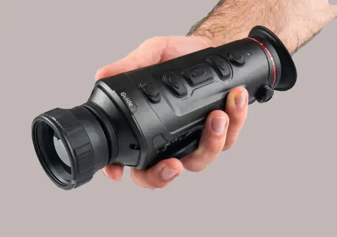 Тепловизионный монокуляр Guide Track IR50, 3000м, 50мм, 400x300, дисплей 1280x960 FLCOS, тепловизор - изображение 5