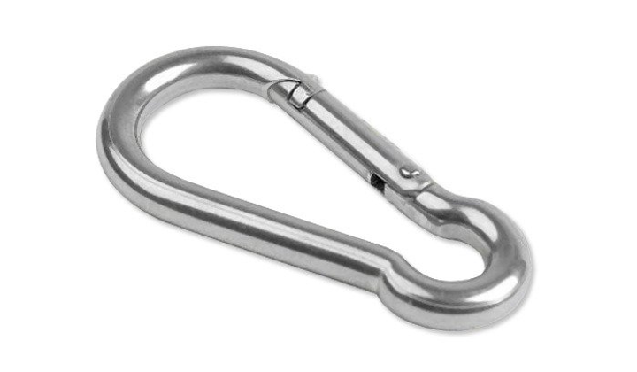 Карабін тактичний Mil-Tec нержавіюча сталь 4см Stainless Steel Carabiner (15924050) - изображение 1