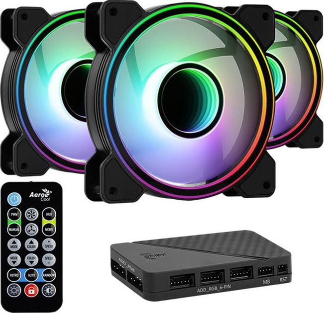 Вентилятор AeroCool Mirage 12 ARGB Pro (435722) - изображение 1