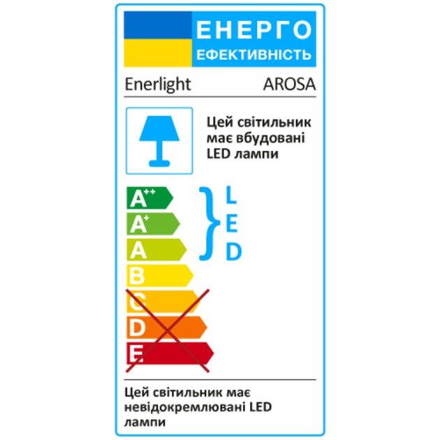 Светильник потолочный светодиодный ENERLIGHT AROSA 36Вт 6500К OP - изображение 2