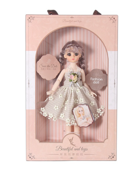 Кукла в платье шарнирная Эмма Fashion Doll в подарочной коробке (SVS) - изображение 4