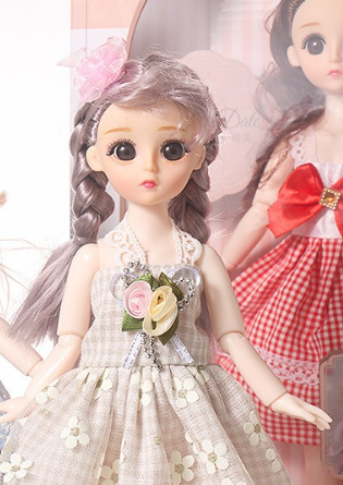 Кукла в платье шарнирная Эмма Fashion Doll в подарочной коробке (SVS) - изображение 5
