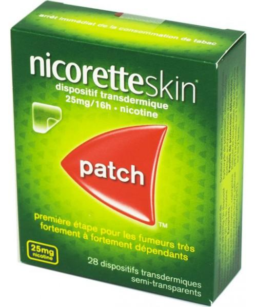 Никотиновый пластырь Nicorette 25 мг 28 шт - изображение 1