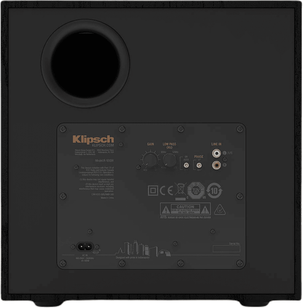 Сабвуфер Klipsch R-101SW Black - Фото 2 Сабвуфер Klipsch R-101SW Black - изображение 2