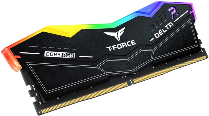 Оперативна пам'ять Team Group DDR5-8000 32768MB PC5-64000 (Kit of 2x16384) T-Force Delta RGB Black (FF3D532G8000HC38DDC01) - зображення 4