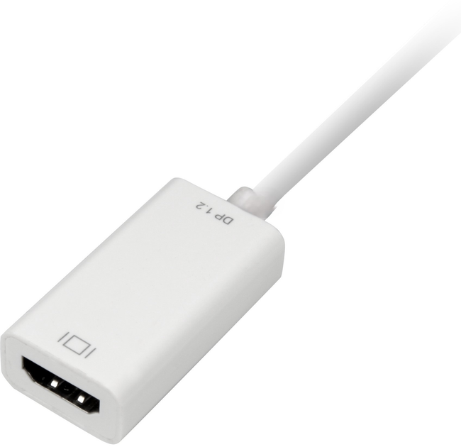 Адаптер Sharkoon mini DisplayPort 1.2 - HDMI M/F White (4044951017362) - зображення 2