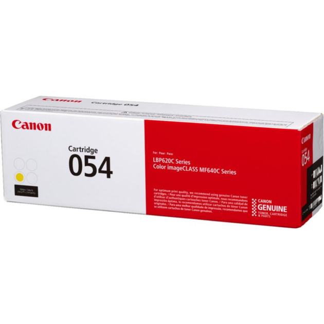 Картридж для лазерного принтера Canon Cartridge 054 Yellow (3021C002AA) - Фото 2 Картридж для лазерного принтера Canon Cartridge 054 Yellow (3021C002AA) - изображение 2
