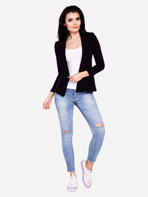 Marynarka damska Infinite You M114 113386 XL Czarna (5902360517271) - obraz 3