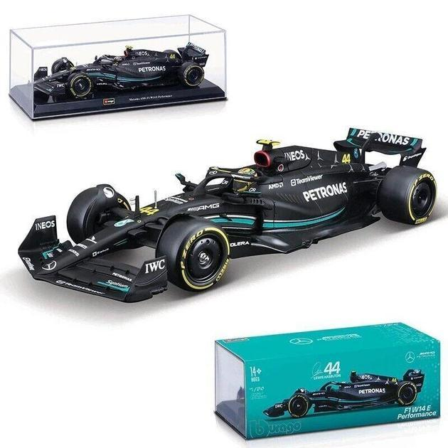 ミニカー Mercedes GP Petronas Коллекционная Модель Bburago F1 Mercedes-AMG PETRONAS W14 E
