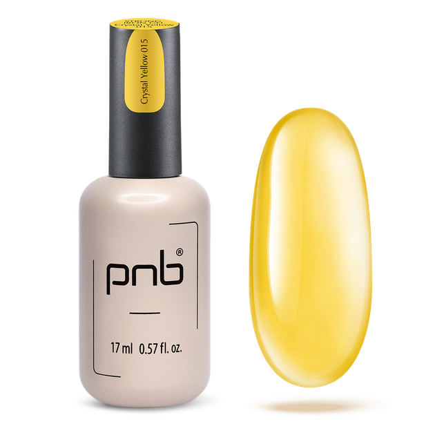 Моделюючий гель для нігтів PNB UV/LED Strong Iron Gel Crystal Yellow 015 17 мл - Фото 1 Моделюючий гель для нігтів PNB UV/LED Strong Iron Gel Crystal Yellow 015 17 мл - изображение 1
