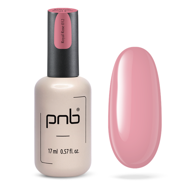 Моделюючий гель для нігтів PNB UV/LED Strong Iron Gel Royal Rose 012 17 мл - Фото 1 Моделюючий гель для нігтів PNB UV/LED Strong Iron Gel Royal Rose 012 17 мл - изображение 1