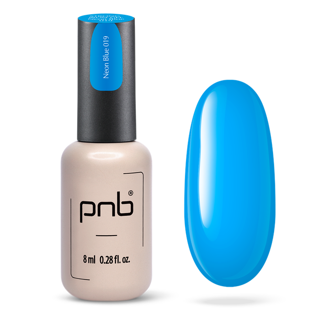 Моделюючий гель для нігтів PNB Strong Iron Gel Neon Blue 8 мл - Фото 1 Моделюючий гель для нігтів PNB Strong Iron Gel Neon Blue 8 мл - зображення 1