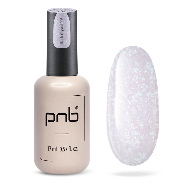Моделюючий гель для нігтів PNB UV/LED Strong Iron Gel Rock-Crystal 005 17 мл - Фото 1 Моделюючий гель для нігтів PNB UV/LED Strong Iron Gel Rock-Crystal 005 17 мл - изображение 1