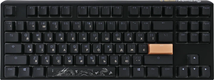 Клавиатура проводная Ducky One 3 TKL Cherry MX Speed Silver RGB UA