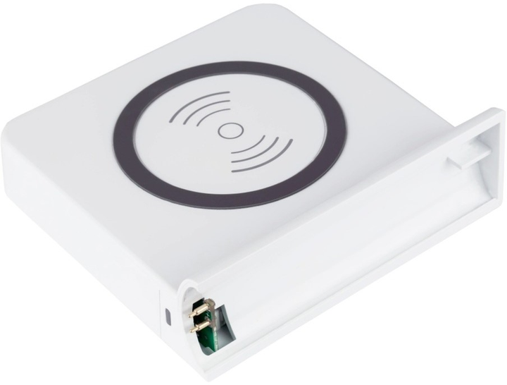 Бездротова зарядна панель Good Connections Qi Wireless Charging Pad 15 W Left White (4014619842735) - зображення 1