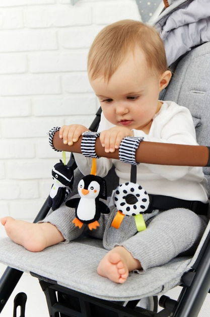 Іграшка для візочка TM Toys GaGaGu Єнот Пінгвін Каблучка (5908273097862) - зображення 3