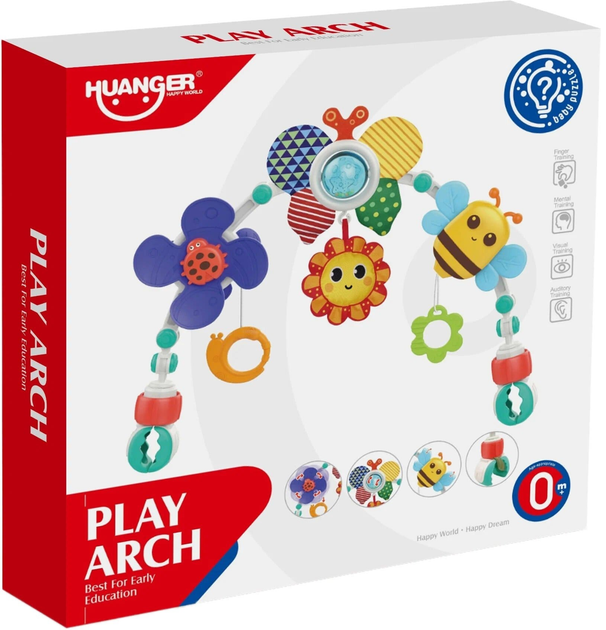 Zabawka-zawieszka nad łóżeczkiem Huanger Play Arch (6927182271087) - obraz 1