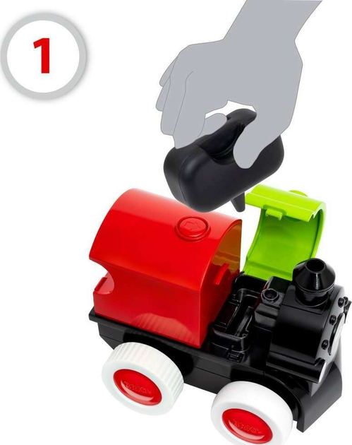 Lokomotywa Brio Steam & Go Train (7312350304114) - obraz 4