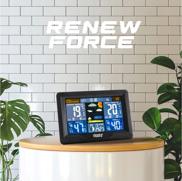 Метеостанция беспроводная Renew Force FJ3383E - изображение 3