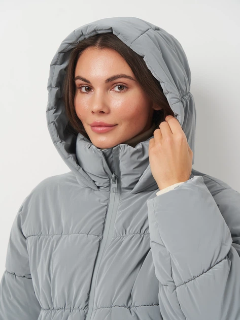 Куртка женская Zara 4391/700 S Серая (04391700811024) – Брендовая