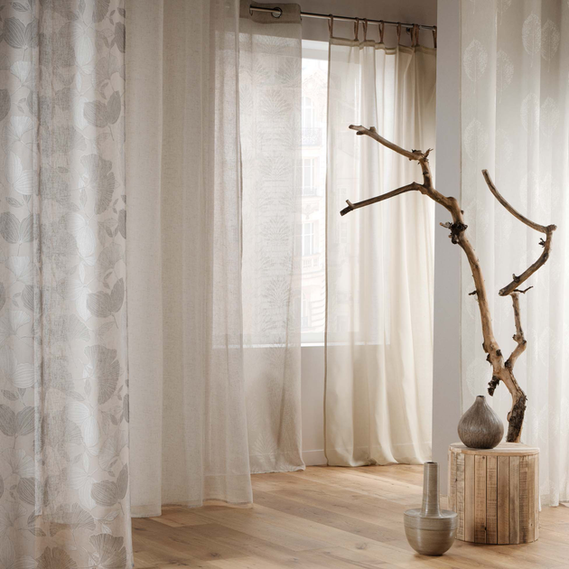 Фіранка Douceur d'interieur Belani 140 x 240 см Бежева (3574386275705) - зображення 4