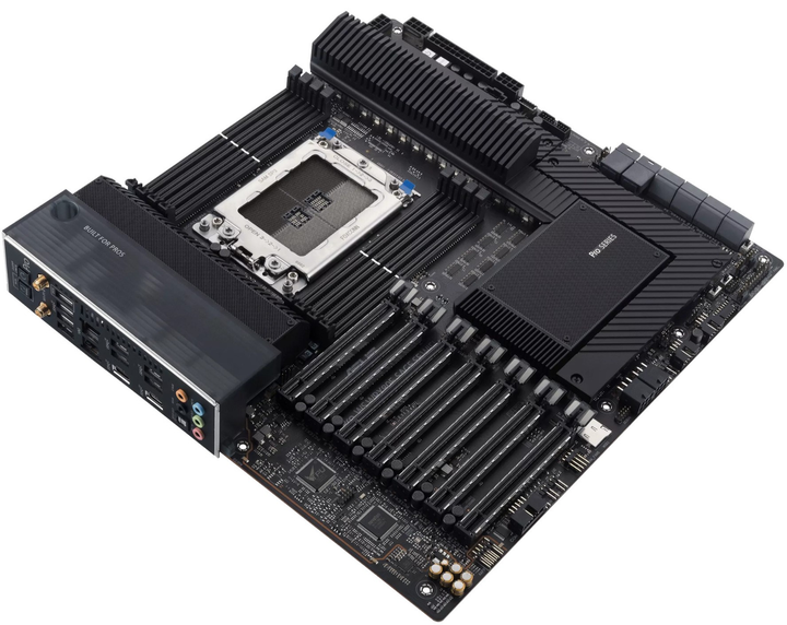 Материнська плата ASUS Pro WS WRX80E-SAGE SE WIFI (sWRX8, AMD WRX80, PCI-Ex16) Black (90MB1590-M0EAY0) - зображення 5