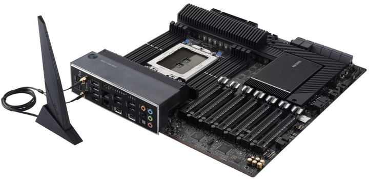 Материнська плата ASUS Pro WS WRX80E-SAGE SE WIFI (sWRX8, AMD WRX80, PCI-Ex16) Black (90MB1590-M0EAY0) - зображення 6