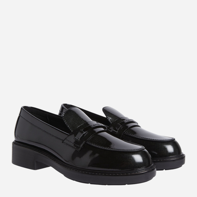 Loafersy damskie skórzane Calvin Klein HW0HW02076BEH 41 Czarne (8720639184699) - obraz 2