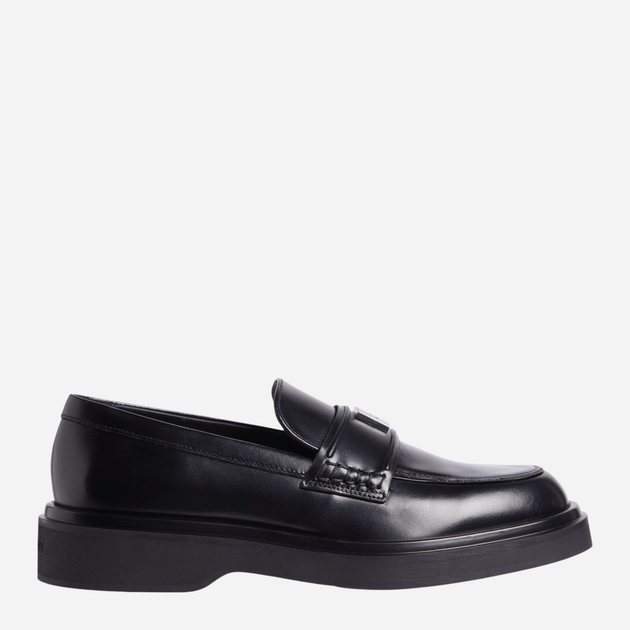 Loafersy damskie skórzane Calvin Klein HW0HW02182BEH 36 Czarne (8720639593200) - obraz 1