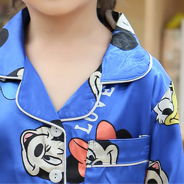 Детская пижама с Микки Маусом для мальчиков Baby Mickey, Синий, 130-140 см - изображение 5