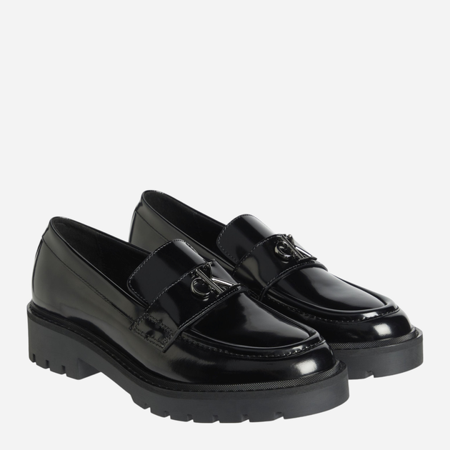 Loafersy damskie skórzane Calvin Klein Jeans YW0YW015030GT 36 Czarne (8720639183326) - obraz 2