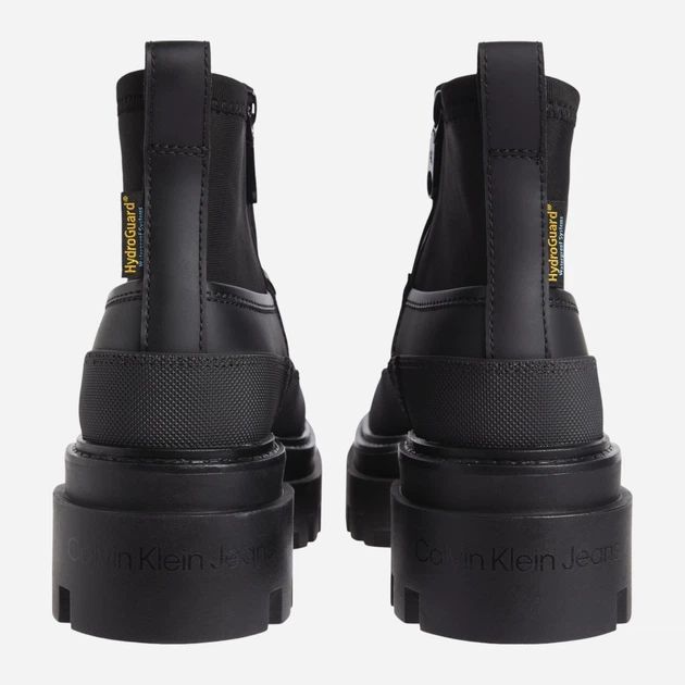 Жіночі гумові чоботи низькі Calvin Klein Jeans YW0YW015600GJ 36 Чорні (8720639478576) - зображення 3