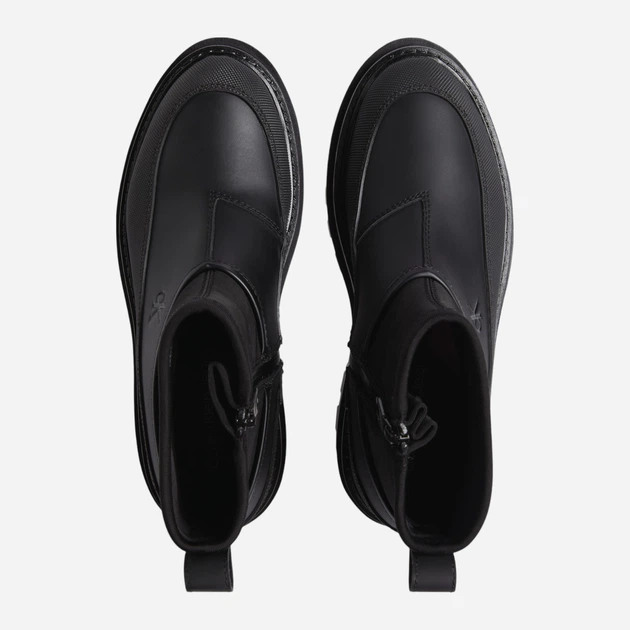 Жіночі гумові чоботи низькі Calvin Klein Jeans YW0YW015600GJ 41 Чорні (8720639479498) - зображення 4