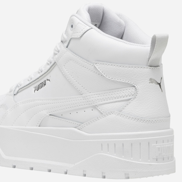 Sneakersy damskie Puma Karmen II Idol Mid 397463-01 42 Białe (4067979591362) - obraz 6