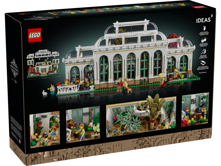 Zestaw klocków LEGO Ideas Ogród botaniczny 3792 elementow (21353) - obraz 15