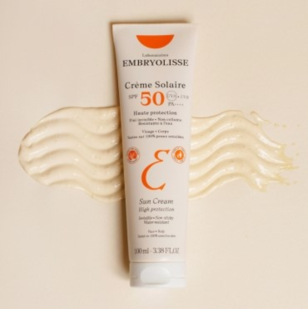 Крем солнцезащитный для лица и тела Embryolisse SPF 50 увлажняющий 100 мл (3350900002763) - зображення 2