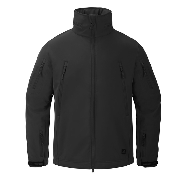 Куртка Helikon-Tex Gunfighter - Shark Skin Windblocker Чорний XL (H2317-01/XLR) - зображення 1