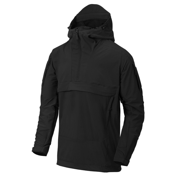 Анорак Helikon-Tex Mistral - Soft Shell Черный S (H2253-01/SR) - изображение 2