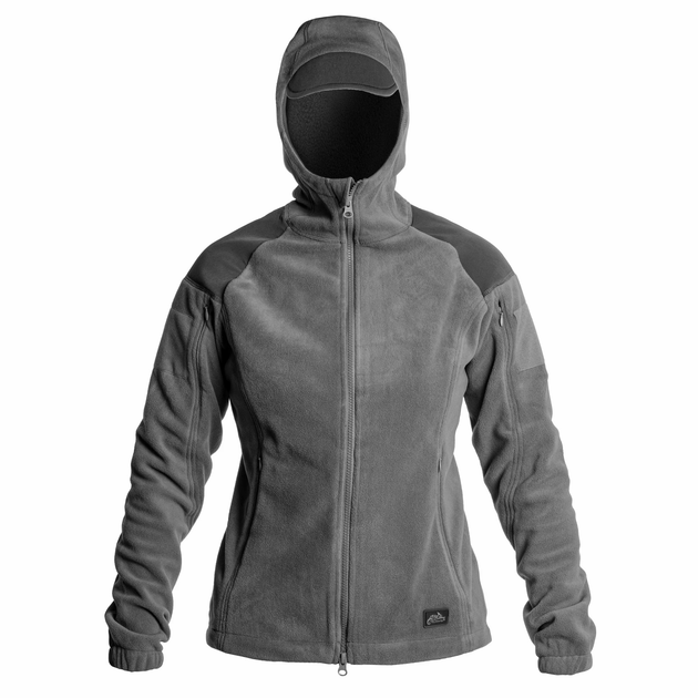 Жіноча флісова куртка Helikon-Tex Cumulus - Heavy Fleece Сірий XS (H2115-35/XSR) - зображення 1