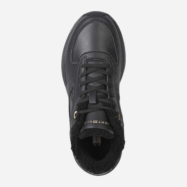 Sneakersy damskie ocieplane Tommy Hilfiger FW0FW08125BDS 36 Czarne (8720637448946) - obraz 4