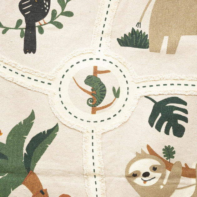 Килимок дитячий Atmosphera For Kids Джунглі 150 x 100 см (3560232574191) - зображення 3