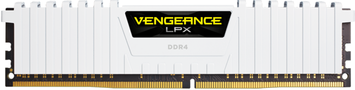 RAM Corsair DDR4-3000 16384MB PC4-24000 (Kit of 2x8192) Vengeance LPX White (CMK16GX4M2D3000C16W) - obraz 3
