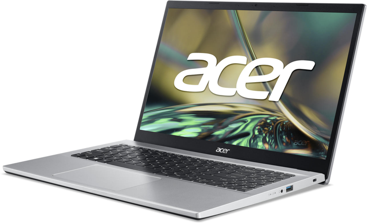 Ноутбук Acer Aspire 3 A315-59 15.6" FHD IPS, Intel i7-1255U, 16GB, F512GB, UMA, Lin, сріблястий - изображение 3