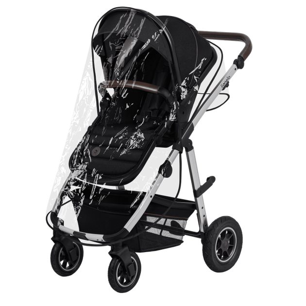 Універсальний візочок 3 в 1 Lionelo AMBER BLACK SILVER - зображення 6