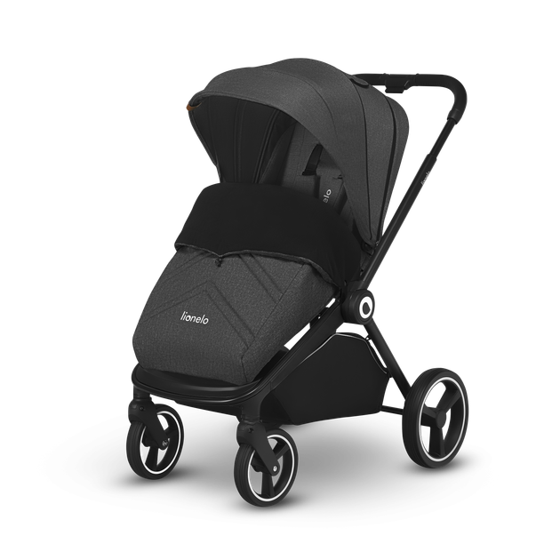 Універсальний візочок 3 в 1 Lionelo MIKA 3IN1 GREY GRAPHITE - Фото 10 Універсальний візочок 3 в 1 Lionelo MIKA 3IN1 GREY GRAPHITE - зображення 10