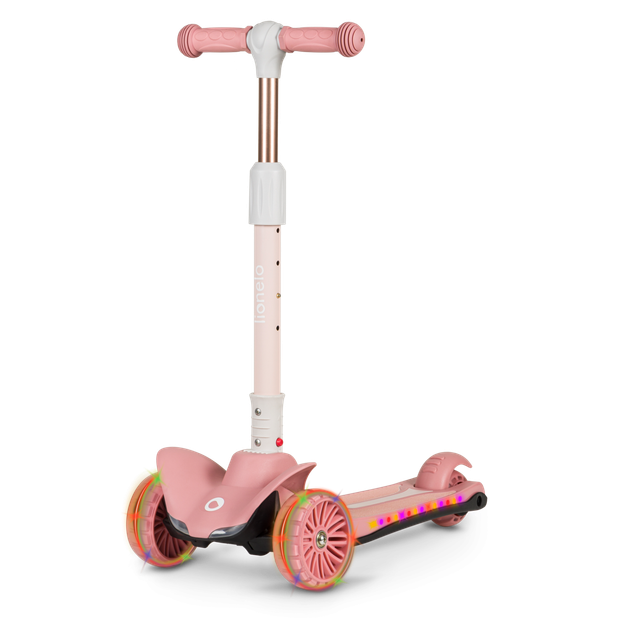 Детский самокат Lionelo TIMMY PINK ROSE - Фото 1 Детский самокат Lionelo TIMMY PINK ROSE - изображение 1