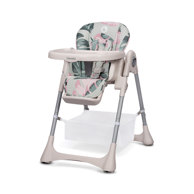Стульчик для кормления Lionelo ZANNA PINK BUBBLEGUM - Фото 3 Стульчик для кормления Lionelo ZANNA PINK BUBBLEGUM - изображение 3