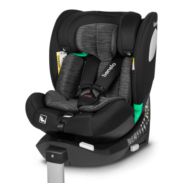 Детское автокресло Lionelo BRAAM I-size BLACK CARBON - Фото 1 Детское автокресло Lionelo BRAAM I-size BLACK CARBON - изображение 1