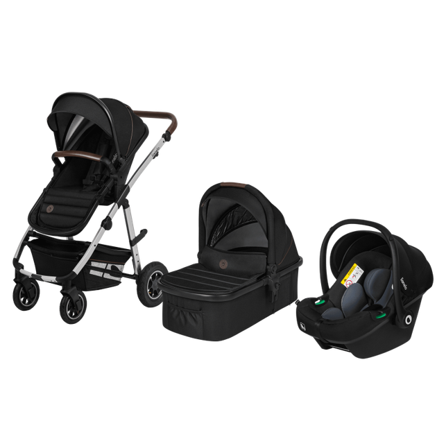 Універсальний візочок 3 в 1 Lionelo AMBER BLACK SILVER - зображення 5